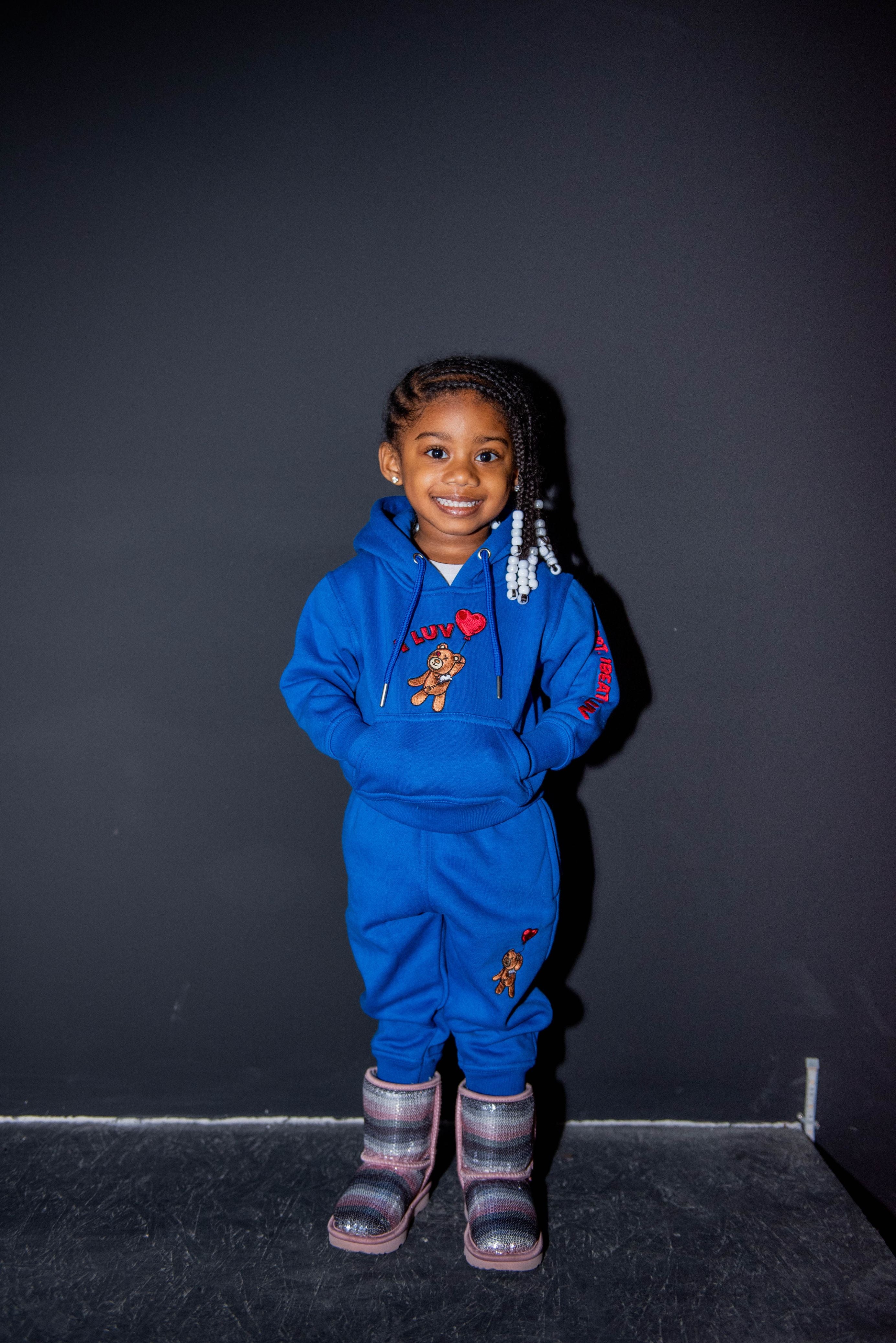 1Luv “Nipsey Blue” Jogging Suit (Kids)