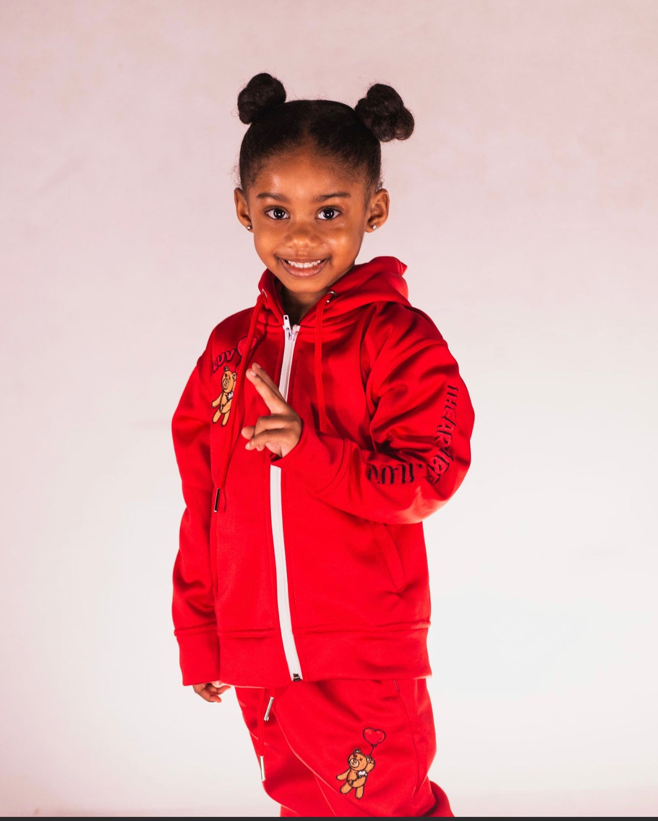 1Luv “Red” Sweat Suit (Kids)