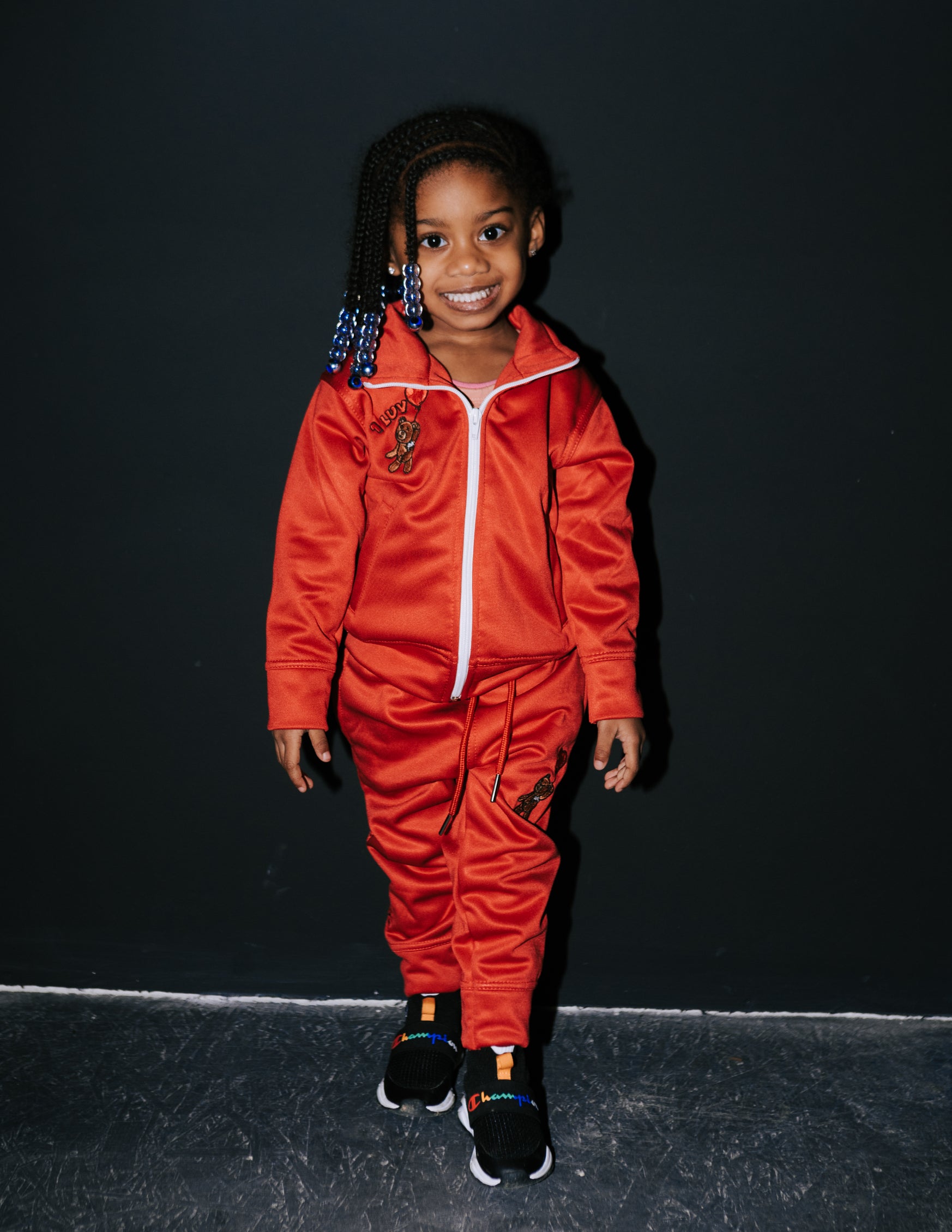 1Luv “Red” Track Suit (Kids)