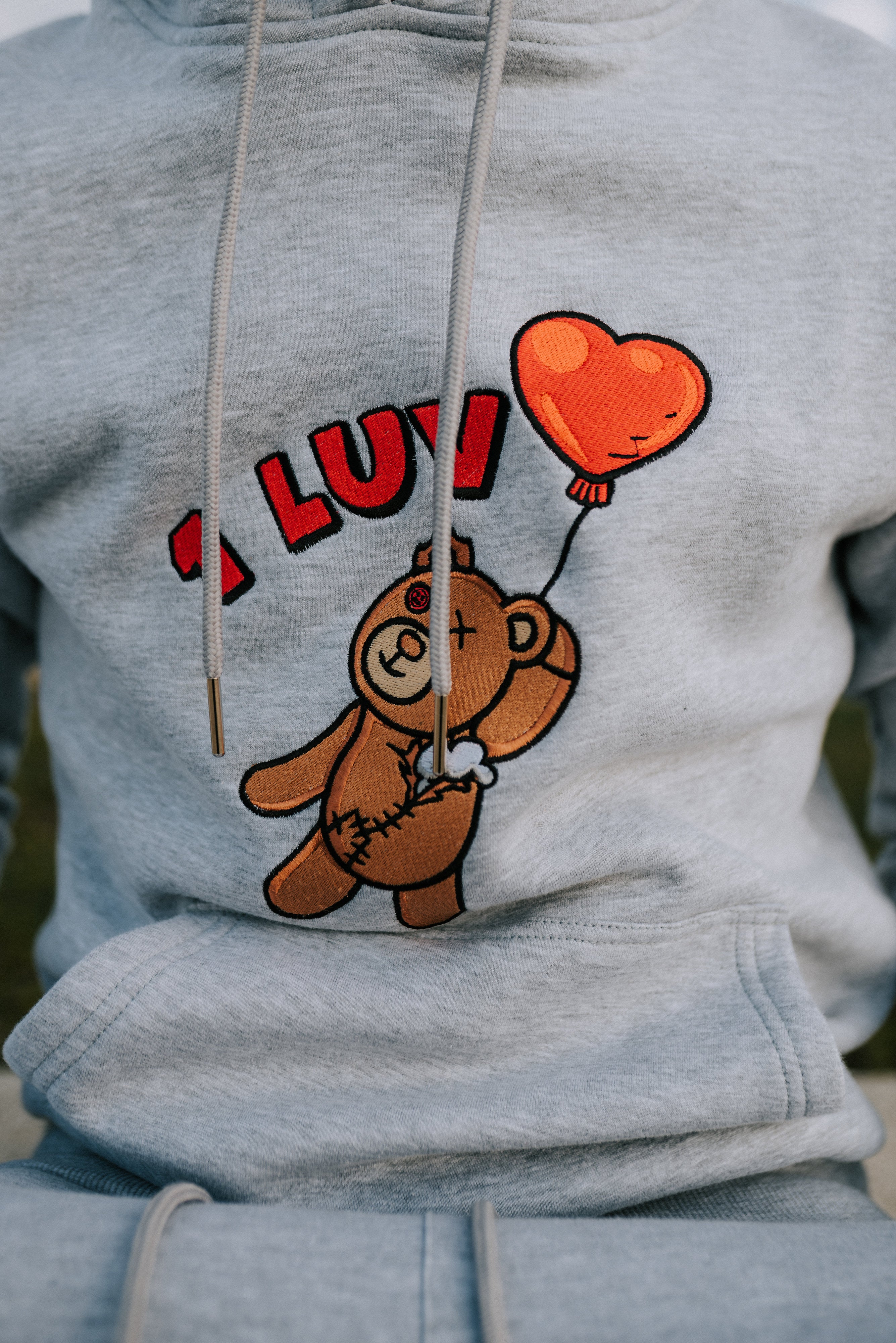 1Luv “Stealth Gray” Jogging Suit (Kids)