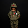Load image into Gallery viewer, 1Luv “Olive Green” Jogging Suit (Kids)